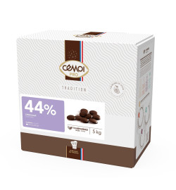 Pistoles 44% chocolat noir,...