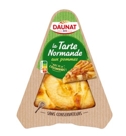 Tarte normande aux pommes,...