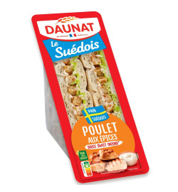 Triangle poulet aux epices...