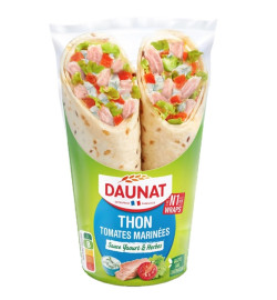 Wrap thon / tomates...