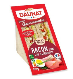 Triangle bacon fume / oeuf...