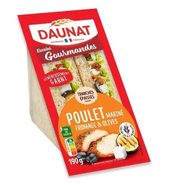 Triangle poulet marine /...