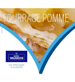 Fourrage pomme, le seau