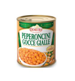 Gouttes de piments jaunes...