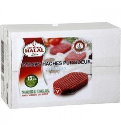 Steak haché HALAL 100g...