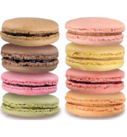 Macarons surgele, le carton