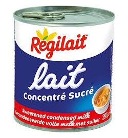 Lait concentré, la boite