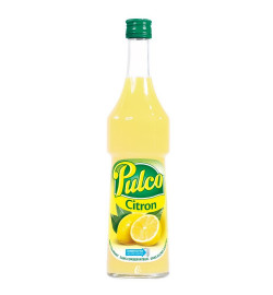 Pulco citron, la bouteille