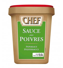 Sauce poivre CHEF, la boite