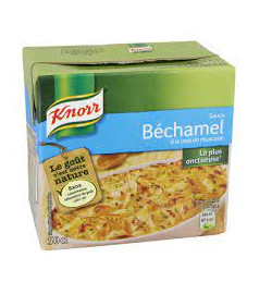 Sauce bechamel 50cl, la piece