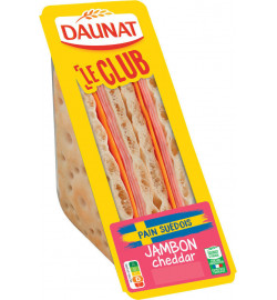Triangle jambon / cheddar,...