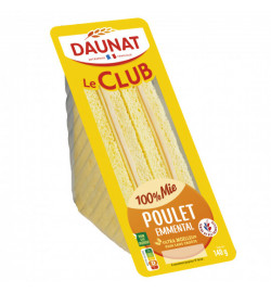 Triangle poulet / emmental,...