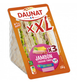 XXL jambon / cheddar fondu...