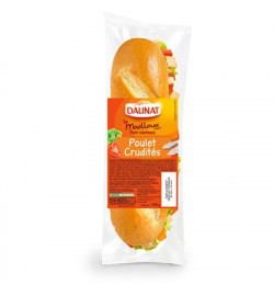 Moelleux poulet fume /...