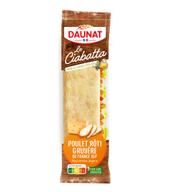 Ciabatta poulet roti /...