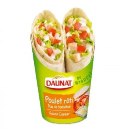 Wrap poulet roti / duo...