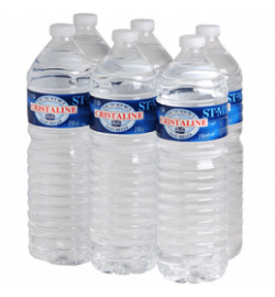 Pack de 6 Bouteilles d'eau 1.5 L - CRISTALINE