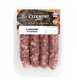 Saucisse x4 à l'ancienne...