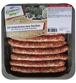 Chipolatas HERBES x10...