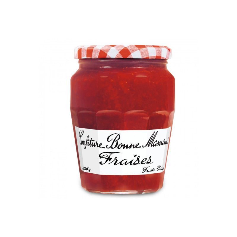 Confiture fraises BONNE MAMAN : le pot de 680 g à Prix Carrefour