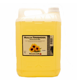 Huile tournesol 5L, le bidon