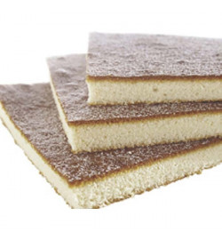 Genoise feuille, le carton