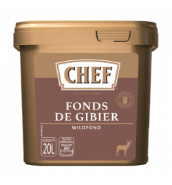 Fond gibier, la boite