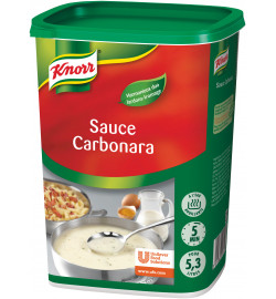 Sauce carbonara, la boite