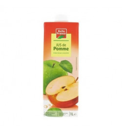 Jus pomme, le litre