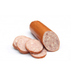 Saucisson ail fumé, la piece