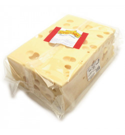 Emmental bloc 4kg, le kilo