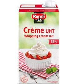 Creme liquide 35%, le litre