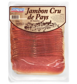 Jambon cru de pays, la poche