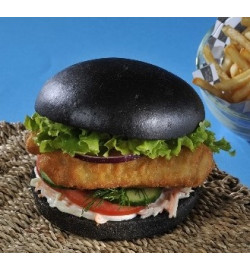 Pain burger BLACK, le carton