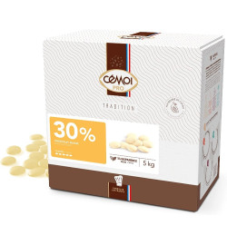 Pistoles chocolat BLANC, le...