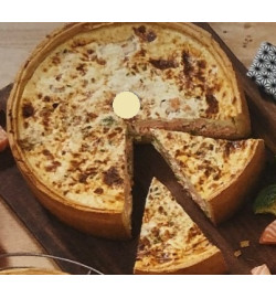 Tarte saumon brocolis, le kilo